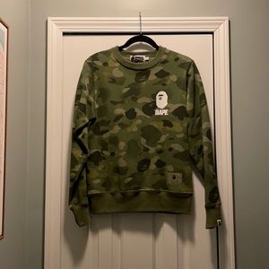 BAPE camo sweatshort (thick)